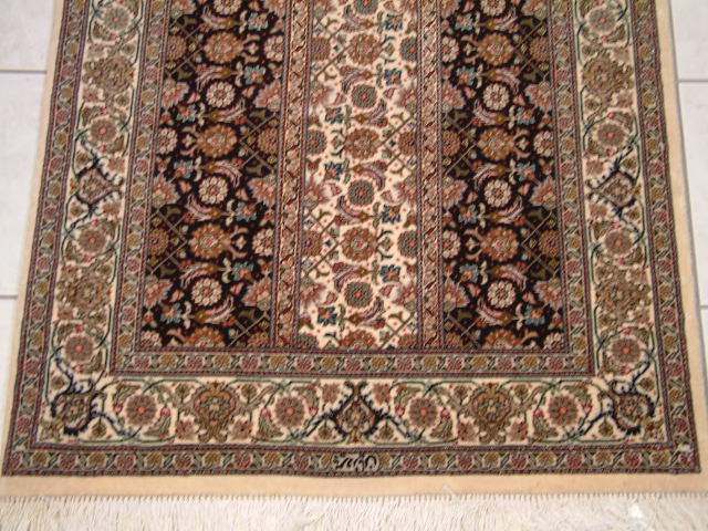 Tabriz Persian rug; All Persian Rugs are genuine handmade. Also, every Persian Tabriz rug is made of the finest kurkwool/silk.