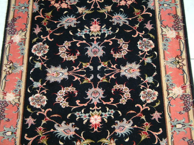 Tabriz Persian rug; All Persian Rugs are genuine handmade. Also, every Persian Tabriz rug I offer is made with fine kurkwool/silk.