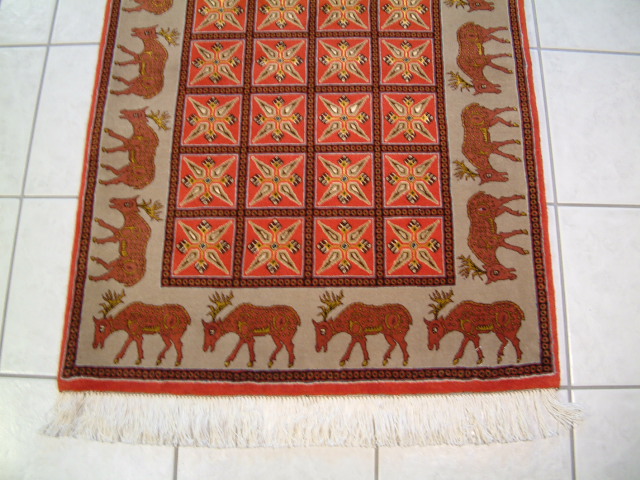 Tabriz Persian rug; All Persian Rugs are genuine handmade. Also, every Persian Tabriz rug I offer is made with fine kurkwool/silk.