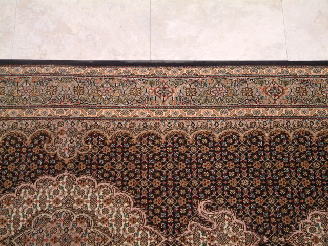Tabriz Persian rug; All Persian Rugs are genuine handmade. Also, every Persian Tabriz rug I offer is made with fine kurkwool/silk.