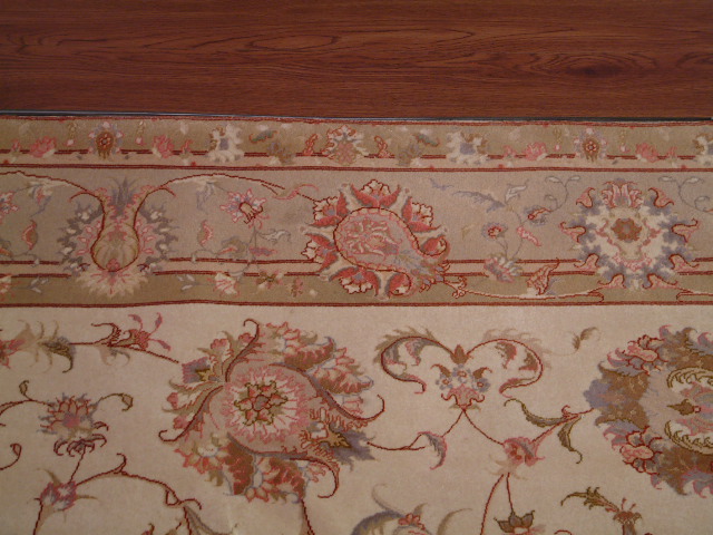 Tabriz Persian rug; All Persian Rugs are genuine handmade. Also, every Persian Tabriz rug I offer is made with fine kurkwool/silk.