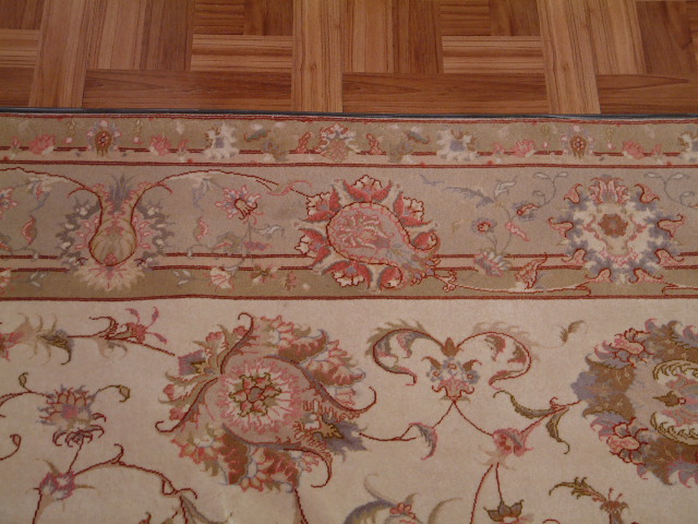 Tabriz Persian rug; All Persian Rugs are genuine handmade. Also, every Persian Tabriz rug I offer is made with fine kurkwool/silk.