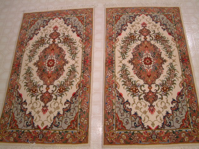 Tabriz Persian rug; All Persian Rugs are genuine handmade. Also, every Persian Tabriz rug I offer is made with fine kurkwool/silk.