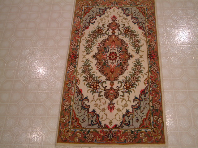 Tabriz Persian rug; All Persian Rugs are genuine handmade. Also, every Persian Tabriz rug I offer is made with fine kurkwool/silk.