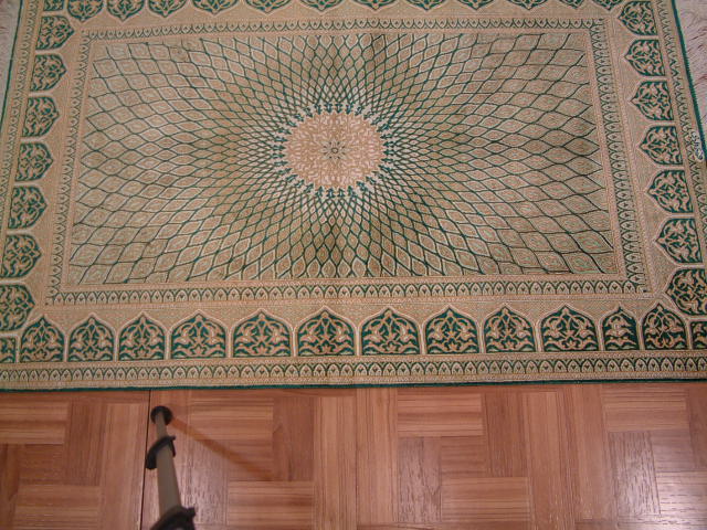 Qom Persian rug; All Persian Rugs are genuine handmade. Also, every Persian Qom rug I offer is made of pure silk only.
