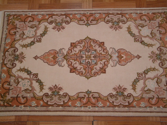 Tabriz Persian rug; All Persian Rugs are genuine handmade. Also, every Persian Tabriz rug I offer is made with fine kurkwool/silk.