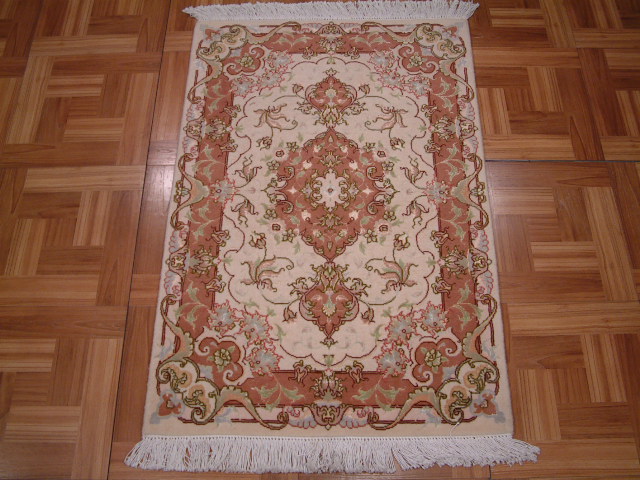 Tabriz Persian rug; All Persian Rugs are genuine handmade. Also, every Persian Tabriz rug I offer is made with fine kurkwool/silk.
