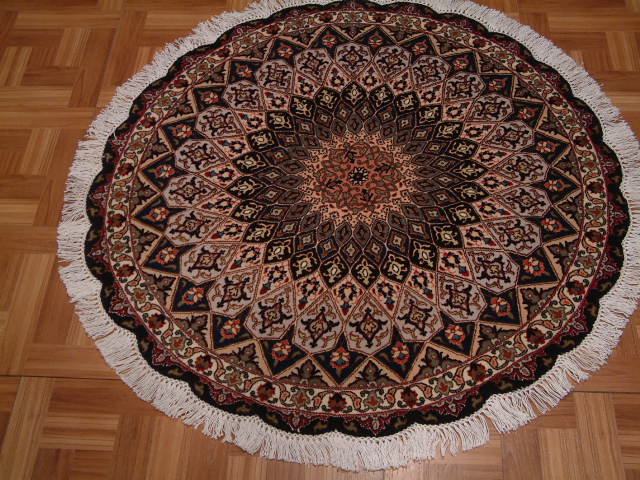 Tabriz Persian rug; All Persian Rugs are genuine handmade. Also, every Persian Tabriz rug I offer is made with fine kurkwool/silk.