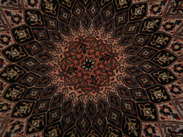 Tabriz Persian rug; All Persian Rugs are genuine handmade. Also, every Persian Tabriz rug I offer is made with fine kurkwool/silk.