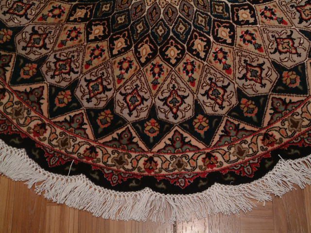 Tabriz Persian rug; All Persian Rugs are genuine handmade. Also, every Persian Tabriz rug I offer is made with fine kurkwool/silk.