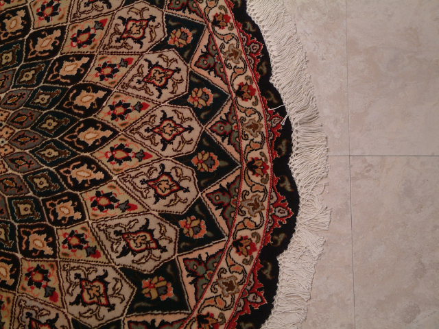 Tabriz Persian rug; All Persian Rugs are genuine handmade. Also, every Persian Tabriz rug I offer is made with fine kurkwool/silk.