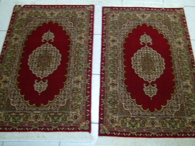 Tabriz Persian rug; All Persian Rugs are genuine handmade. Also, every Persian Tabriz rug I offer is made with fine kurkwool/silk.