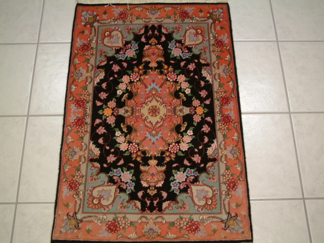 Tabriz Persian rug; All Persian Rugs are genuine handmade. Also, every Persian Tabriz rug I offer is made with fine kurkwool/silk.