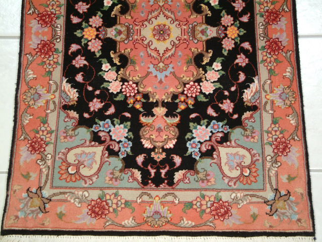 Tabriz Persian rug; All Persian Rugs are genuine handmade. Also, every Persian Tabriz rug I offer is made with fine kurkwool/silk.
