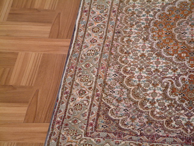 Tabriz Persian rug; All Persian Rugs are genuine handmade. Also, every Persian Tabriz rug I offer is made with fine kurkwool/silk.