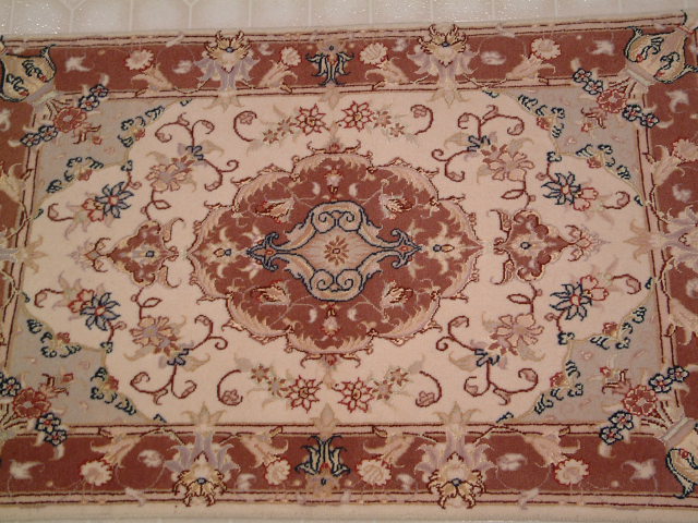 Tabriz Persian rug; All Persian Rugs are genuine handmade. Also, every Persian Tabriz rug I offer is made with fine kurkwool/silk.